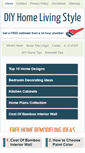 Mobile Screenshot of diyhomelivingstyle.com